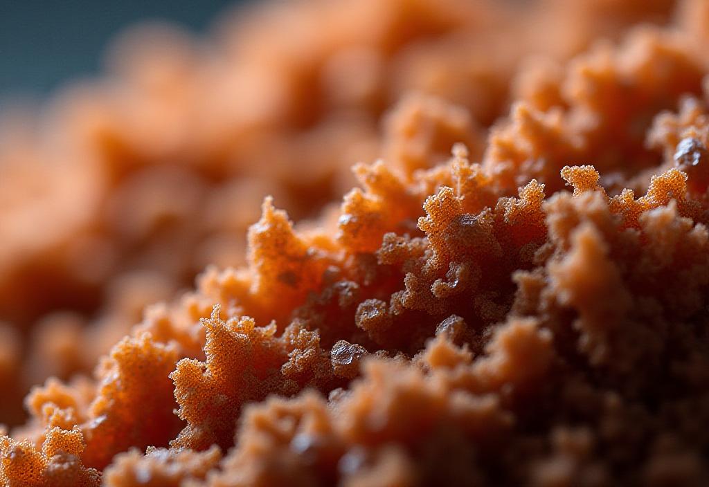 Analyse microscopique de particules d'argile